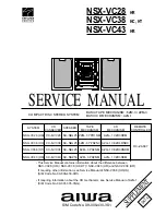 Preview for 1 page of Aiwa NSX-VC28 Service Manual