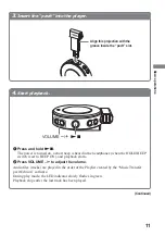 Предварительный просмотр 11 страницы Aiwa PAVIT AZ-ES1 Operating Instructions Manual