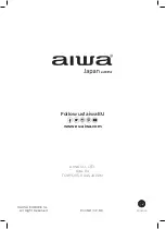 Preview for 108 page of Aiwa RAPTOR F22-700/85 Instruction Manual