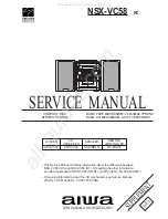 Предварительный просмотр 1 страницы Aiwa RC-ZAS07 Service Manual