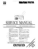 Aiwa RM-P300 Service Manual preview