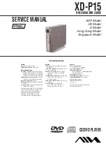 Preview for 1 page of Aiwa RM-Z400A Service Manual