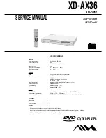 Preview for 1 page of Aiwa RM-Z401P Service Manual