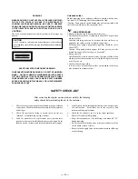 Preview for 2 page of Aiwa RM-Z401P Service Manual