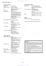 Preview for 3 page of Aiwa SX-DV1 Service Manual