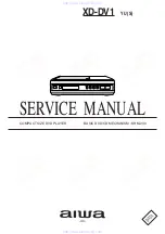 Preview for 40 page of Aiwa SX-DV1 Service Manual