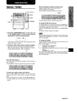 Preview for 9 page of Aiwa SX-M100 Operating Instructions Manual