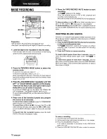 Preview for 18 page of Aiwa SX-M100 Operating Instructions Manual