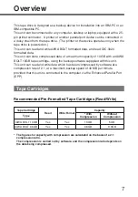 Preview for 7 page of Aiwa TD-P10 Hardware Installation Manual