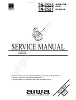 Aiwa TN-C526 AHRJB Service Manual предпросмотр