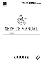 Предварительный просмотр 1 страницы Aiwa TN-C900MK2 AHJ Service Manual