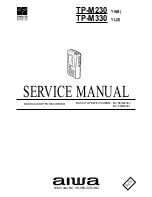 Aiwa TP-M230 Service Manual preview