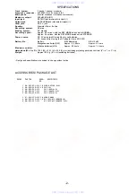 Preview for 2 page of Aiwa TP-VS805 Service Manual