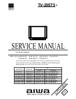 Aiwa TV-20ST5 Service Manual предпросмотр