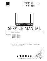 Aiwa TV-F15L Service Manual предпросмотр