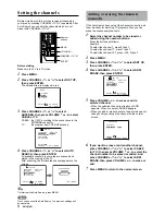 Preview for 14 page of Aiwa TV-F2000 Operating Instructions Manual