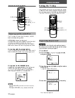 Предварительный просмотр 20 страницы Aiwa TV-F2000 Operating Instructions Manual