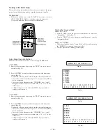 Предварительный просмотр 12 страницы Aiwa TV-F2000 Service Manual