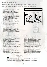 Preview for 3 page of Aiwa TV-FA2110 Service Manual