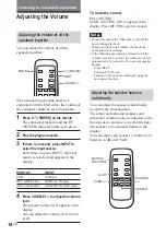 Preview for 14 page of Aiwa UZ-US501 Operating Instructions Manual