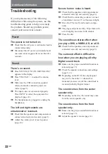 Preview for 22 page of Aiwa UZ-US501 Operating Instructions Manual