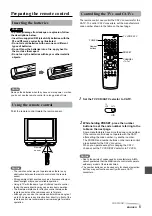 Preview for 7 page of Aiwa VX-F205u Operating Instructions Manual