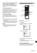 Preview for 21 page of Aiwa VX-F205u Operating Instructions Manual