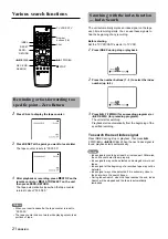 Preview for 22 page of Aiwa VX-F205u Operating Instructions Manual