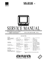 Aiwa VX-S135 Service Manual preview