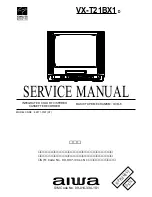 Aiwa VX-T21BX1 Service Manual preview