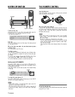 Preview for 4 page of Aiwa XC-30 Operating Instructions Manual