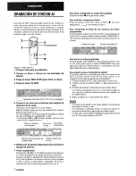 Предварительный просмотр 18 страницы Aiwa XC-35 Operating Instructions Manual