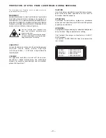 Preview for 3 page of Aiwa XC-RW500 Service Manual