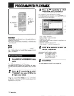 Предварительный просмотр 30 страницы Aiwa XD-DV10 Operating Instructions Manual