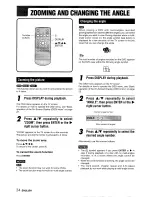 Предварительный просмотр 34 страницы Aiwa XD-DV10 Operating Instructions Manual