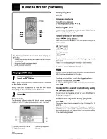 Предварительный просмотр 38 страницы Aiwa XD-DV10 Operating Instructions Manual