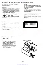 Preview for 3 page of Aiwa XD-DV10LH Service Manual