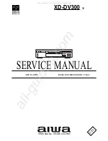 Preview for 1 page of Aiwa XD-DV300 Service Manual