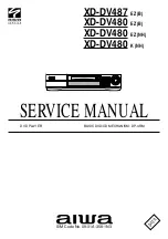 Aiwa XD-DV480 Service Manual preview