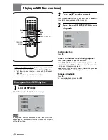 Preview for 42 page of Aiwa XD-SPM823 Operating Instructions Manual