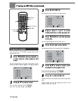 Preview for 44 page of Aiwa XD-SPM823 Operating Instructions Manual