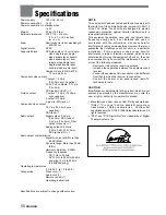 Preview for 58 page of Aiwa XD-SPM823 Operating Instructions Manual