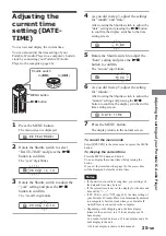 Preview for 25 page of Aiwa XDM-S500 Operating Instructions Manual