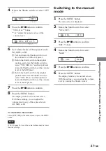 Preview for 27 page of Aiwa XDM-S500 Operating Instructions Manual