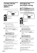 Preview for 28 page of Aiwa XDM-S500 Operating Instructions Manual