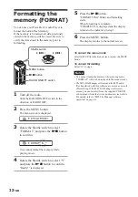 Preview for 32 page of Aiwa XDM-S500 Operating Instructions Manual