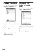 Preview for 44 page of Aiwa XDM-S500 Operating Instructions Manual