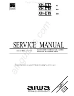 Aiwa XH-DT7 Service Manual preview