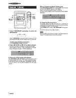 Preview for 8 page of Aiwa XM-M25 Operating Instructions Manual