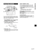 Preview for 9 page of Aiwa XM-M25 Operating Instructions Manual